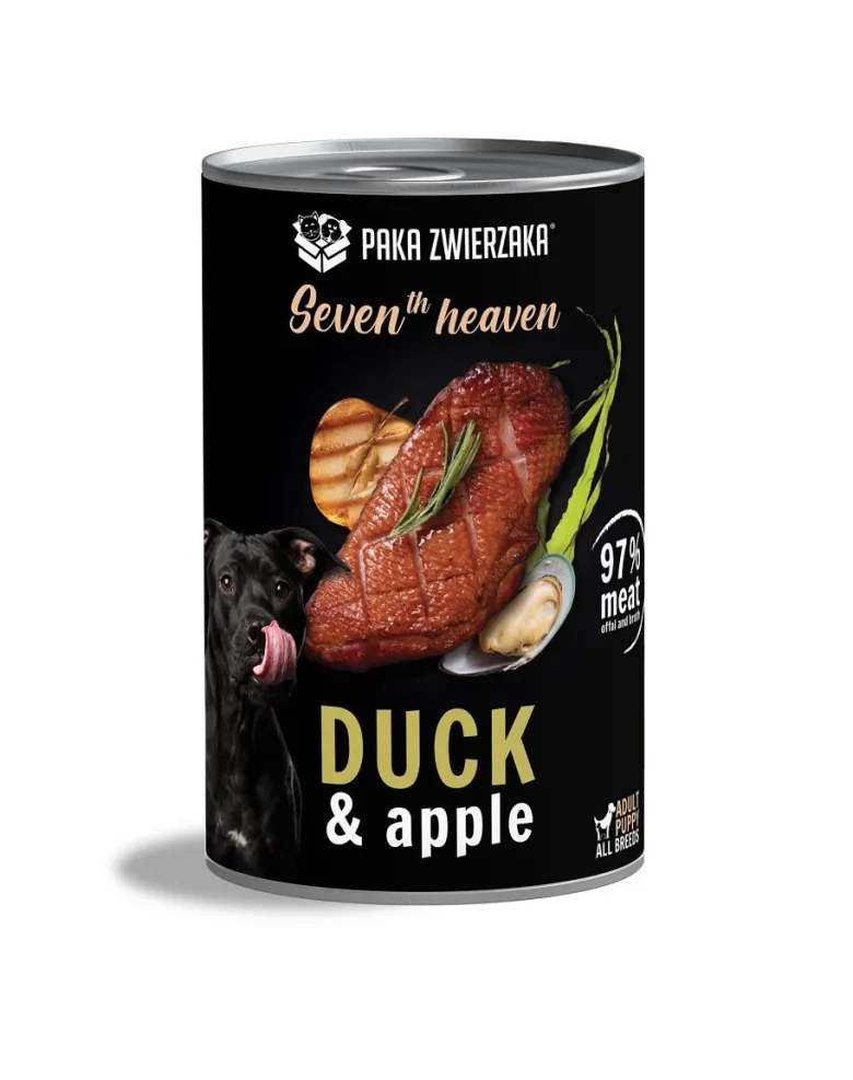 PAKA ZWIERZAKA Seventh Heaven Anatra e mela (duck&apple) 400 g