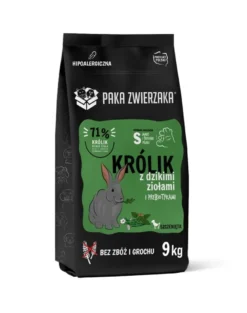 PAKA ZWIERZAKA Seventh Heaven Cibo secco Coniglio con erbe selvatiche per cuccioli 9 kg