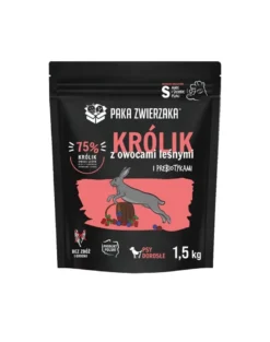 PAKA ZWIERZAKA Seventh Heaven Coniglio con frutti di bosco S 1,5kg