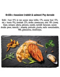 PAKA ZWIERZAKA Seventh Heaven Coniglio con salmone M 9kg