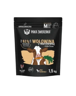PAKA ZWIERZAKA Seventh Heaven Crocchette Manzo e Carote M 1,5kg