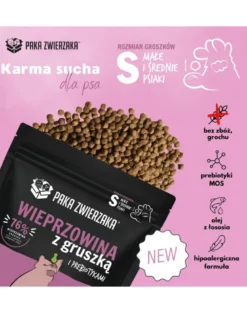 PAKA ZWIERZAKA Seventh Heaven Maiale con pera S 1,5 kg