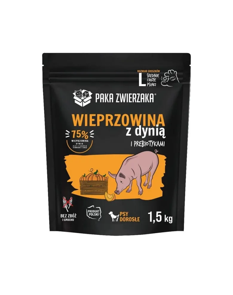 PAKA ZWIERZAKA Seventh Heaven Maiale con zucca L 1,5 kg