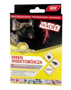 PCHEŁKA TickOff Collare insetticida per cani 55 cm