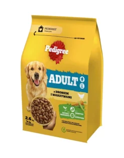 PEDIGREE Adult con pollame e verdure 2,6kg alimento secco completo per cani di taglia grande e media