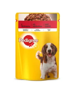 PEDIGREE Adult 100g pezzi in gelatina con manzo e fegato per cani adulti