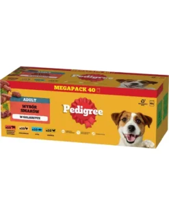 PEDIGREE Adult Mix gusti in gelatina 40x100g con manzo, pollo, pesce, pollame