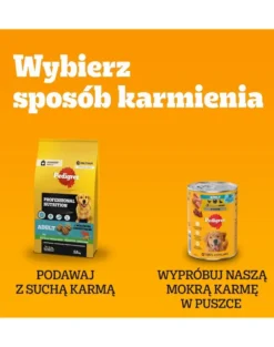 PEDIGREE Adult Vitality+ con verdure bustine 4x85 g cibo umido completo per cani adulti con manzo e fegato, carote e piselli, con pollo e patate, con pesce e carote, con pollame, carote e piselli in salsa