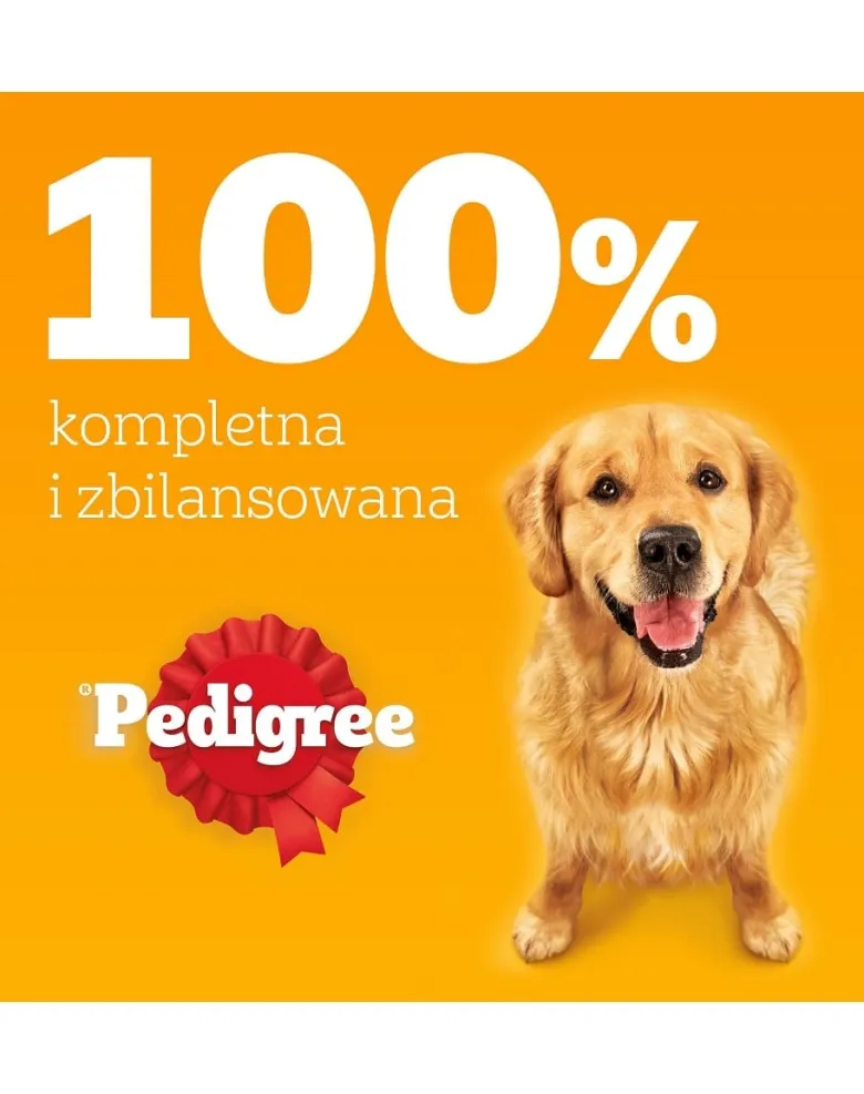 PEDIGREE Adult Vitality+ con verdure bustine 4x85 g cibo umido completo per cani adulti con manzo e fegato, carote e piselli, con pollo e patate, con pesce e carote, con pollame, carote e piselli in salsa
