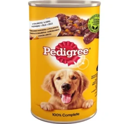 PEDIGREE Adult 12x1200g Alimento umido completo con pollo e carote in gelatina per cani adulti