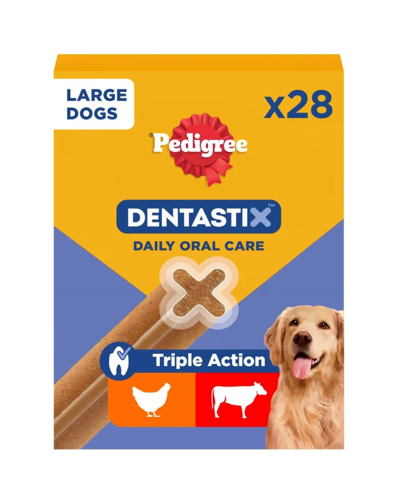 PEDIGREE DentaStix (razze grandi) Snack per cani 112 pz. - 16x270g