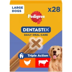 PEDIGREE DentaStix (razze grandi) Snack per cani 112 pz. - 16x270g