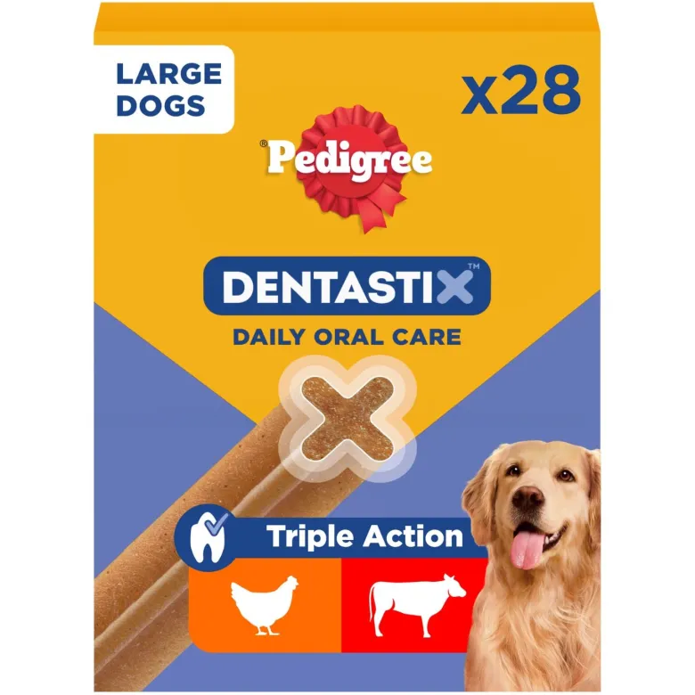 PEDIGREE DentaStix (razze grandi) Snack per cani 112 pz. - 16x270g