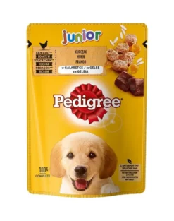 PEDIGREE Junior in bustina 100g cibo umido con pezzi di pollo in gelatina per cuccioli