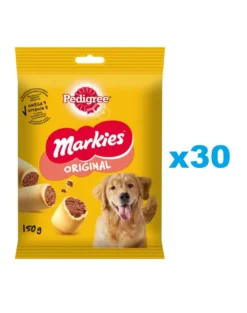 PEDIGREE Markies Original Biscotti croccanti per cani adulti 30x150g