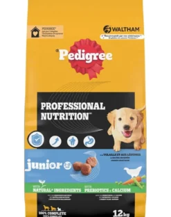 PEDIGREE Professional Nutrition Junior con Pollo e Verdure 12 kg crocchette per cuccioli di razze medie e grandi