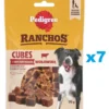 PEDIGREE Ranchos Cubes 7x70g Alimento complementare con manzo per cani adulti
