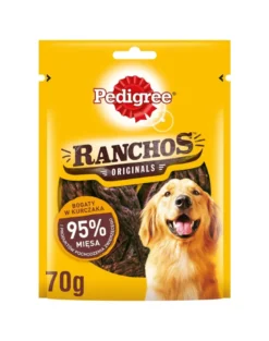 PEDIGREE Ranchos Originals 7x70g Snack per cani con pollo
