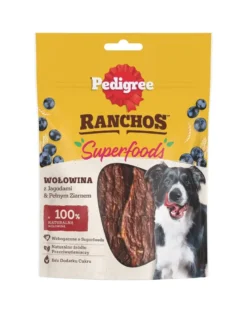 PEDIGREE Ranchos Superfoods con manzo, mirtilli e cereali integrali 70g