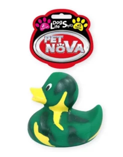 PET NOVA DOG LIFE STYLE Anatroccolo per cani 7 cm verde