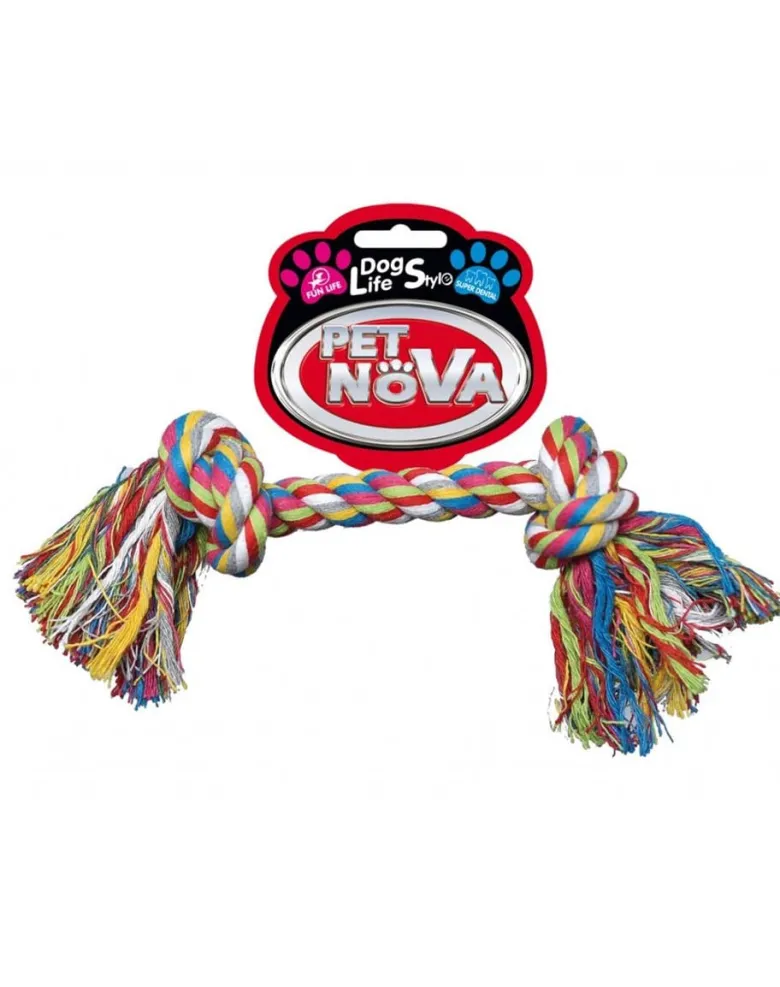 PET NOVA DOG LIFE STYLE Corda di cotone 20 cm Superdental