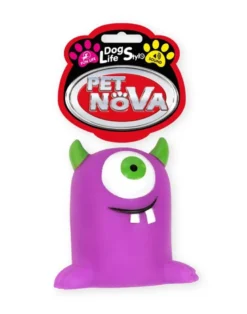 PET NOVA DOG LIFE STYLE Mostro Monster 10cm viola