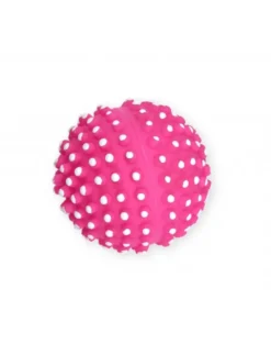 PET NOVA DOG LIFE STYLE Palla di riccio rosa da 6,5 cm con linguette