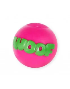 PET NOVA DOG LIFE STYLE Palla WOOF 8 cm rosa