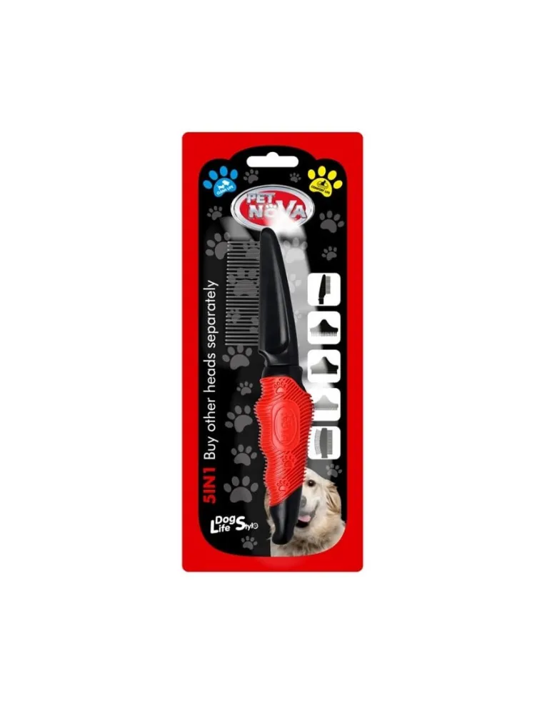 PET NOVA Pettine per pelo lungo M 5in1 27 denti