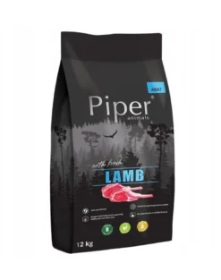 PIPER cibo secco con agnello per cani 12kg