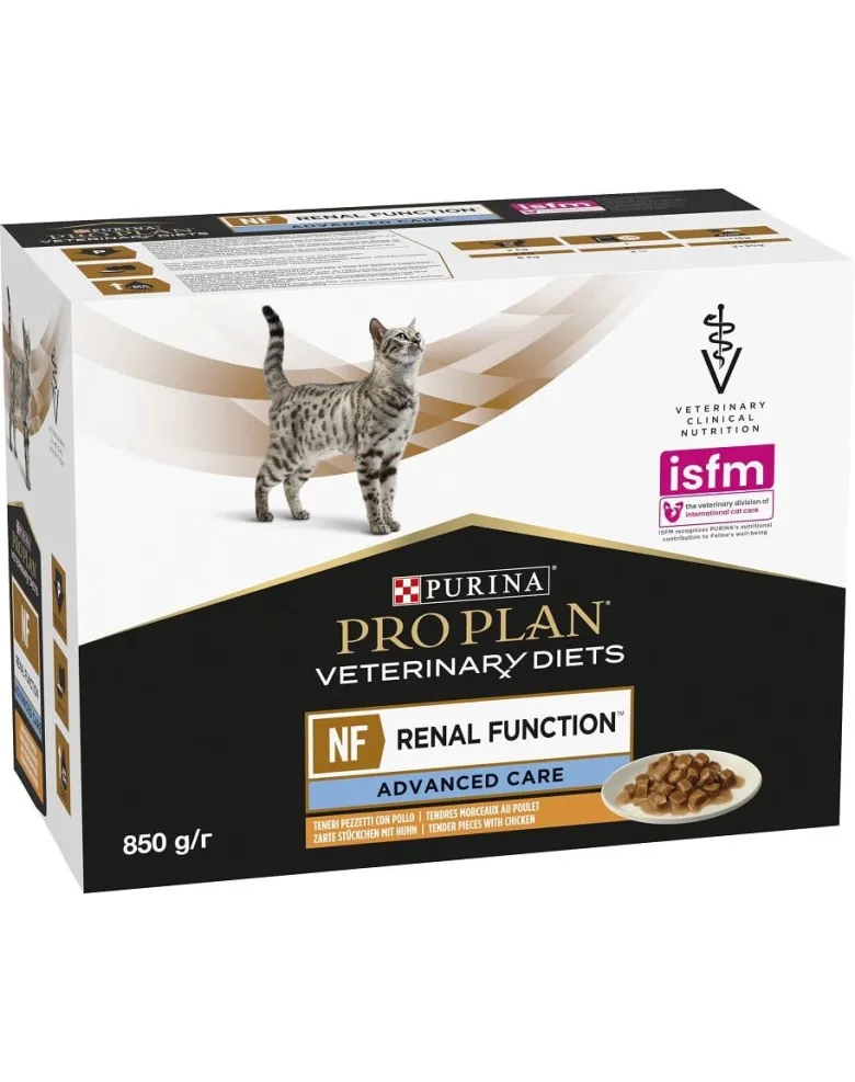PURINA PRO PLAN Veterinary Diet Feline Advanced Care Pollo 10x85g