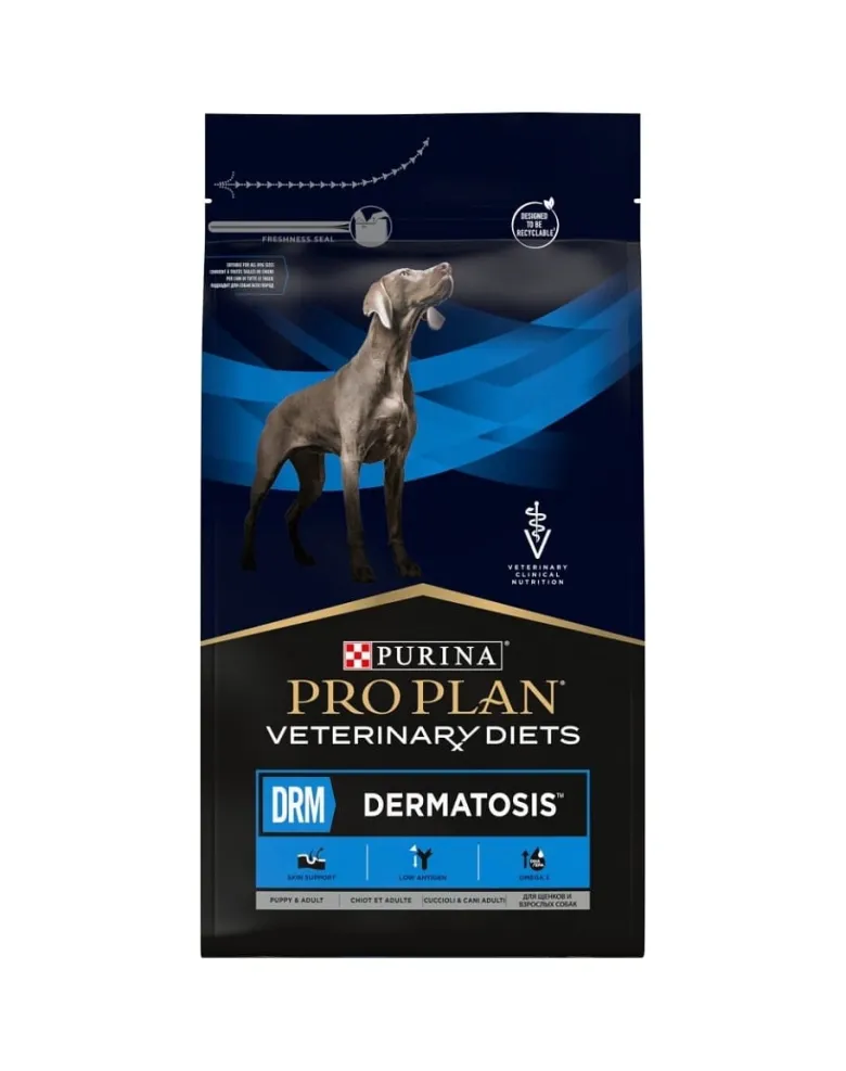 PURINA PRO PLAN Veterinary Diets Canine DRM Dermatosis 3 kg