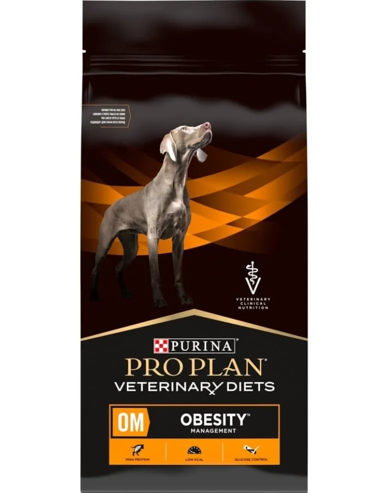 PURINA PRO PLAN Veterinary Diets Canine OM Obesity Management 12 kg per cani per la riduzione del peso corporeo eccessivo