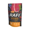 RAFI Alimento umido per cani con anatra, mirtilli e mirtilli rossi 500g