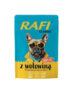 RAFI Classic cibo umido con manzo per cani 400g