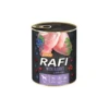 RAFI Coniglio, mirtillo e mirtillo rosso, cibo per cani 400g