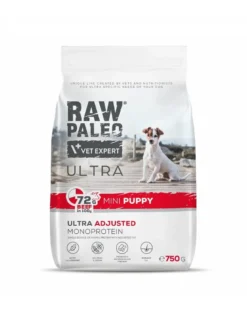 RAW PALEO Ultra Beef Mini Puppy 750g per cuccioli di razza piccola manzo