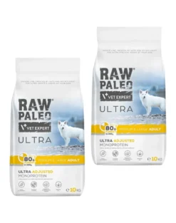RAW PALEO Ultra Turkey Medium & Large Adult 20 kg (2 x 10 kg) per cani adulti di taglia media e grande al tacchino