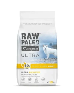 RAW PALEO Ultra Turkey Medium & Large Adult 20 kg (2 x 10 kg) per cani adulti di taglia media e grande al tacchino