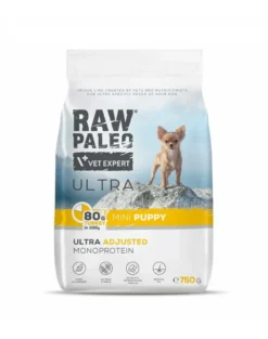 RAW PALEO Ultra Turkey Mini Puppy 750g per cuccioli di razza piccola tacchino