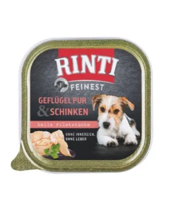 RINTI Feinest Poultry Pure&Ham vaschetta pollame e prosciutto 12x150 g