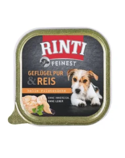 RINTI Feinest Poultry Pure&Rice vaschetta pollame e riso 48x150 g