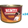 RINTI Gold Chicken Mini Pollo per cani di razza piccola 24x185 g