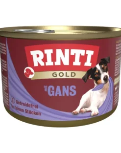 RINTI Gold Goose Mini Oca per cani di razza piccola 12x185 g