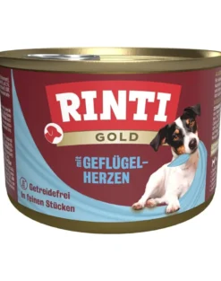 RINTI Gold Poultry Hearts Mini cuori di pollame per piccole razze 12x185 g