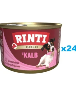 RINTI Gold Veal Mini Agnello per cani di piccola taglia 24x185 g