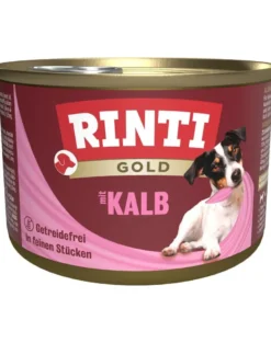 RINTI Gold Veal Mini Agnello per cani di piccola taglia 12x185 g