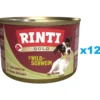 RINTI Gold Wild boar Mini Cinghiale per cani di razza piccola 12x185 g
