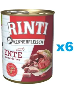 RINTI Kennerfleisch Duck anatra 6 x 400g