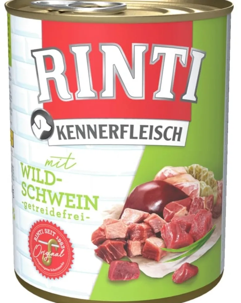 RINTI Kennerfleisch Wild boar cinghiale 6 x 800g
